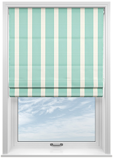 The British Stripe Co. Henry, Brighton No.3 - Twist&Fit Roman Blind